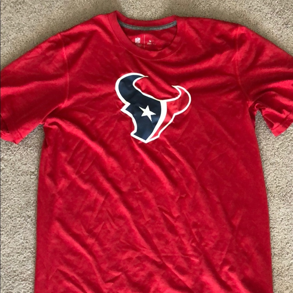 Houston Texans Nike Dri Fit Red T-shirt